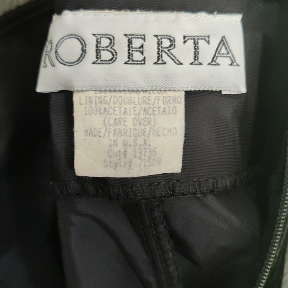 Vintage 90s Witchy Goth Black & Dark Red Velvet Mini Dress Mesh Long Sleeves - Picture 5 of 6